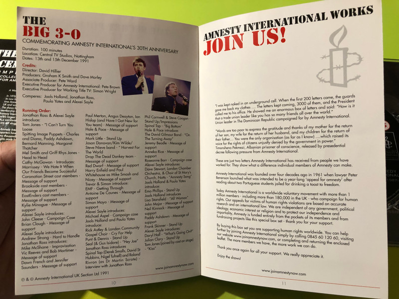 The Secret Policeman’s Ball: The Complete Edition — Amnesty International (DVD Set) (5034741225410)