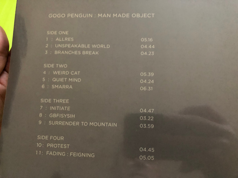GoGo Penguin – Man Made Object (2xLP Vinyl) (0602547682031)