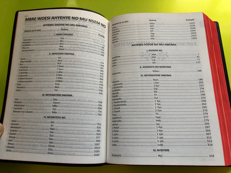 Revised Mfantse Bible – BAEBOR Edition (2019) (9789964002800)