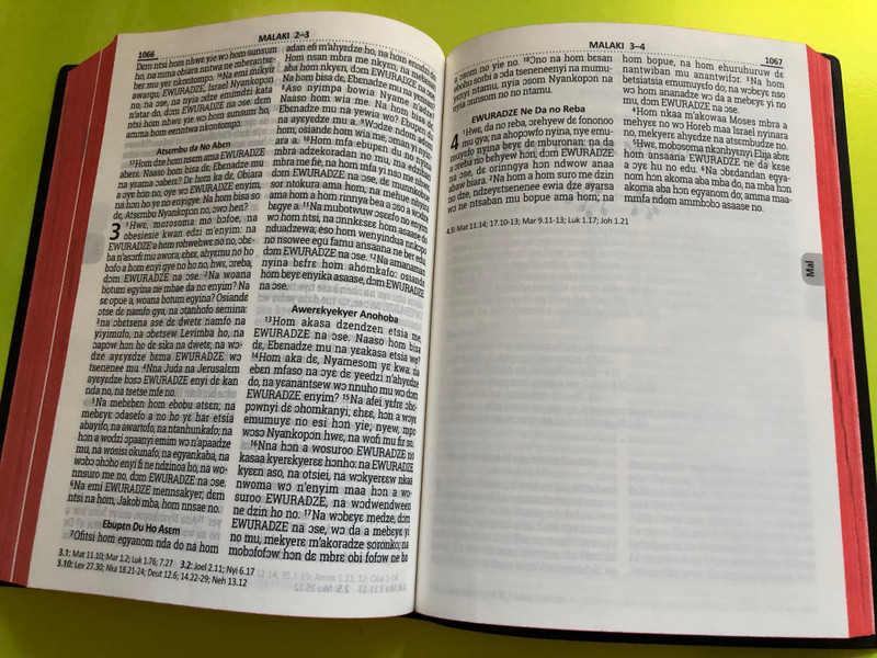 Revised Mfantse Bible – BAEBOR Edition (2019) (9789964002800)