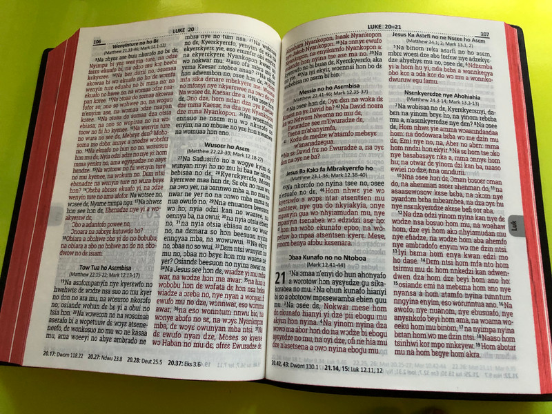 Revised Mfantse Bible – BAEBOR Edition (2019) (9789964002800)