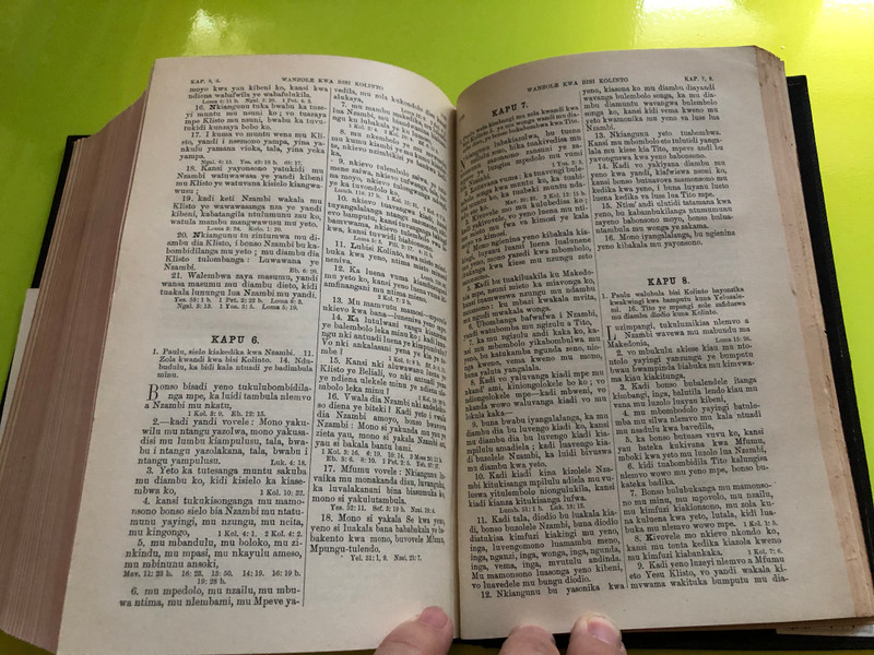 Bibeln på Fioti – The First Bible in Kongo (1905) (BibelnpåFioti)