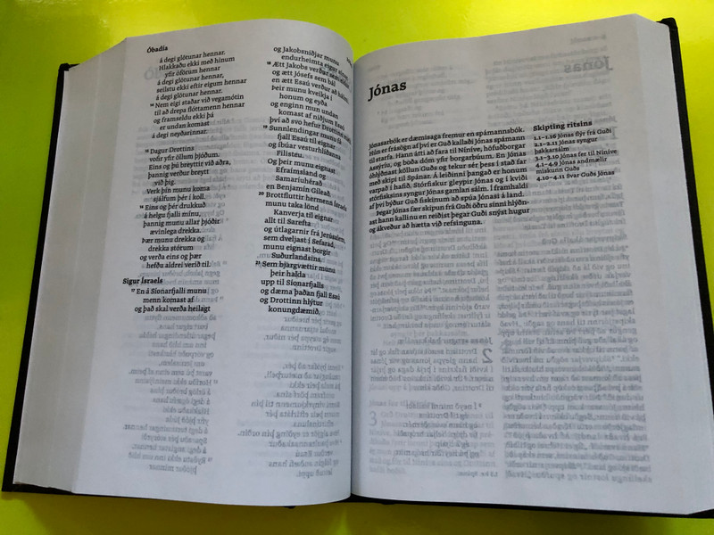 Biblían – Heilög Ritning (The Holy Bible in Icelandic, 2023 Edition) (9789935928115)