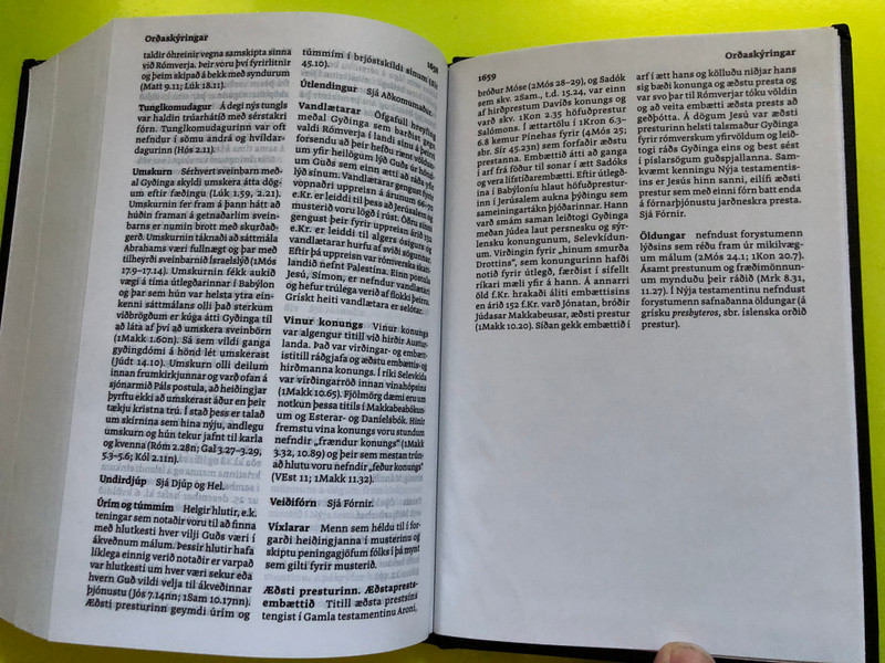 Biblían – Heilög Ritning (The Holy Bible in Icelandic, 2023 Edition) (9789935928115)
