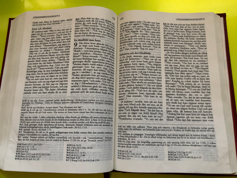BIBELN – The Holy Bible (Svenska Bibelsällskapet Revision, Bokförlaget Libris, 1992) (9171946756)