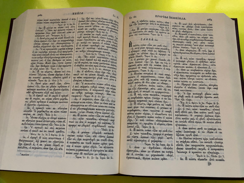 БИБЛИЯ – Книги Священного Писания Ветхого и Нового Завета на церковнославянском языке (Bible in Church Slavonic, Russian Bible Society, 2001) (5855240553)