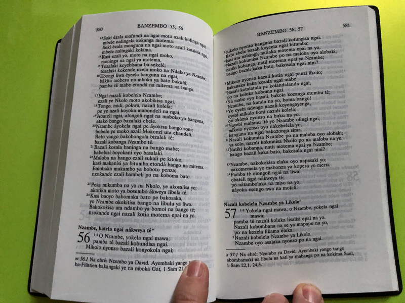 Boyokani ya Sika pe Banzembo – The New Testament and Psalms in Lingala | Sango Malamu mpe Banzembo (9966401105)