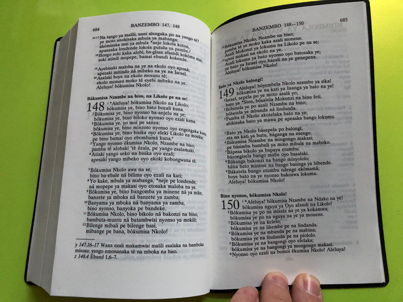 Boyokani ya Sika pe Banzembo – The New Testament and Psalms in Lingala | Sango Malamu mpe Banzembo (9966401105)