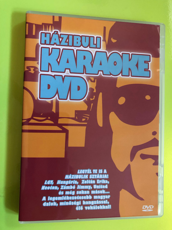Házibuli Karaoke – The Ultimate Hungarian Party Karaoke DVD | Házibuli Karaoke – Magyar sláger karaoke válogatás (DVD) (5999552650113)