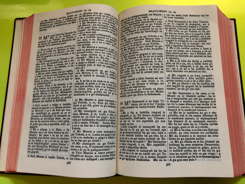 BIBELA E E BOITSHÈPÕ – The Holy Bible in Tswana (Complete Old & New Testament) (079820088X)