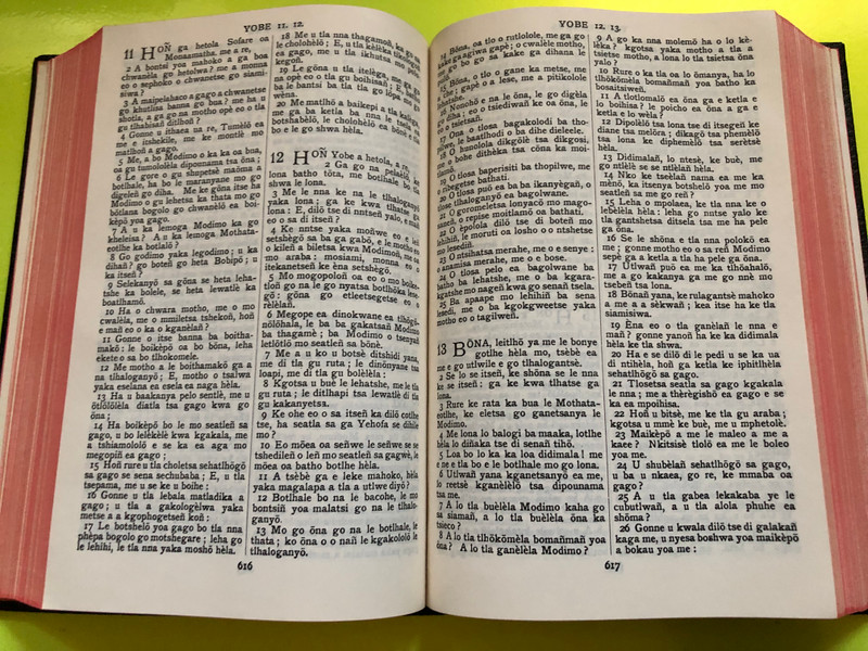 BIBELA E E BOITSHÈPÕ – The Holy Bible in Tswana (Complete Old & New Testament) (079820088X)