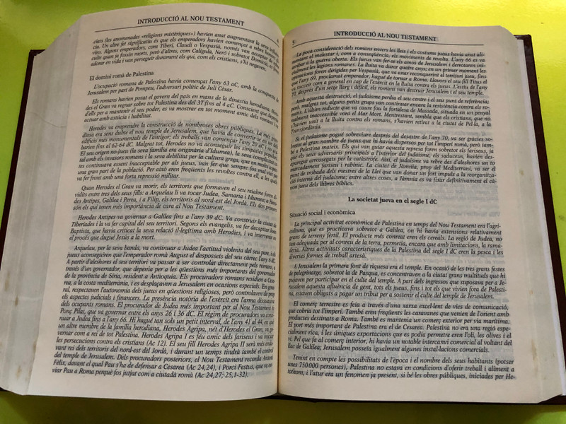 La Bíblia – Edició d’Estudi (Catalan Interconfessional Study Bible) (8480830093)