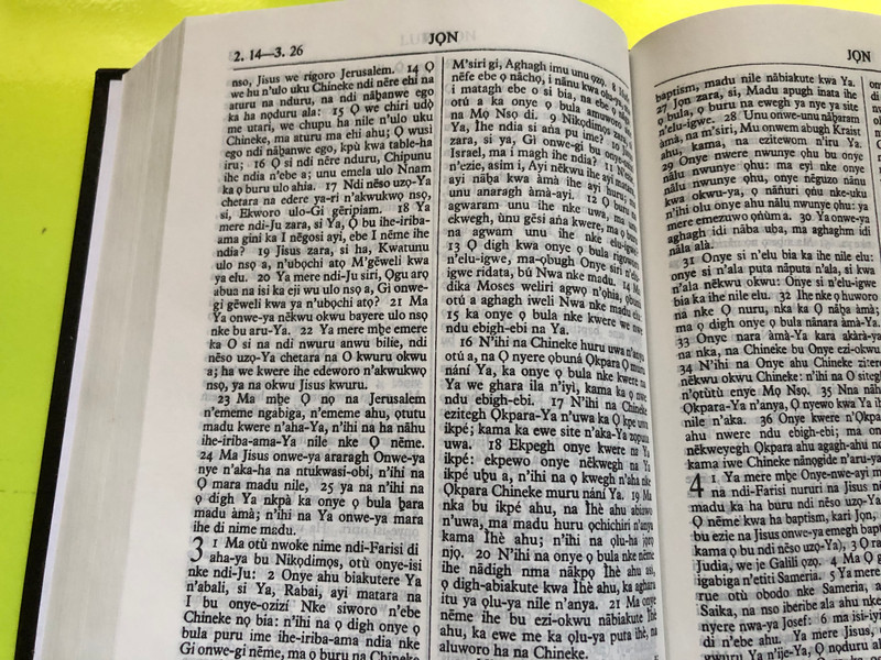 The Holy Bible in Igbo – Union Version (Bible Nso Neb Nanagide Testament Ochie na Testament Ọhụ) (TheHolyBibleIgbo)
