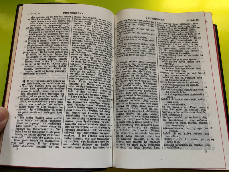 Baibele wa Mushilo – The Holy Bible in Bemba (Uwabamo Icipingo ca Kale ne Cipingo Cipya) (998209002X)