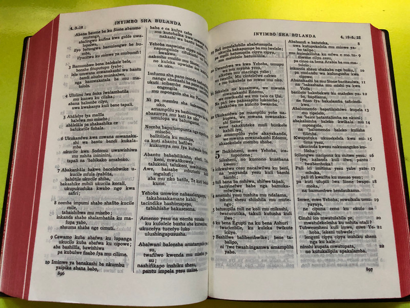 Baibele wa Mushilo – The Holy Bible in Bemba (Uwabamo Icipingo ca Kale ne Cipingo Cipya) (998209002X)