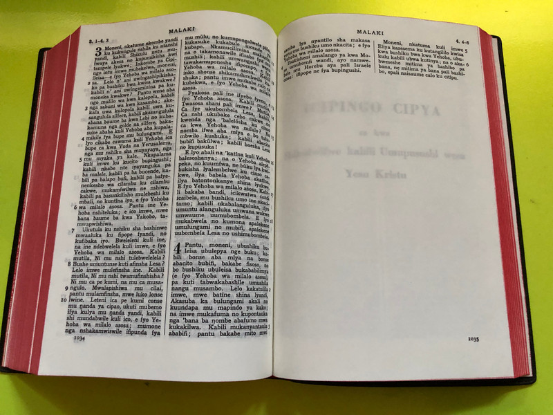 Baibele wa Mushilo – The Holy Bible in Bemba (Uwabamo Icipingo ca Kale ne Cipingo Cipya) (998209002X)