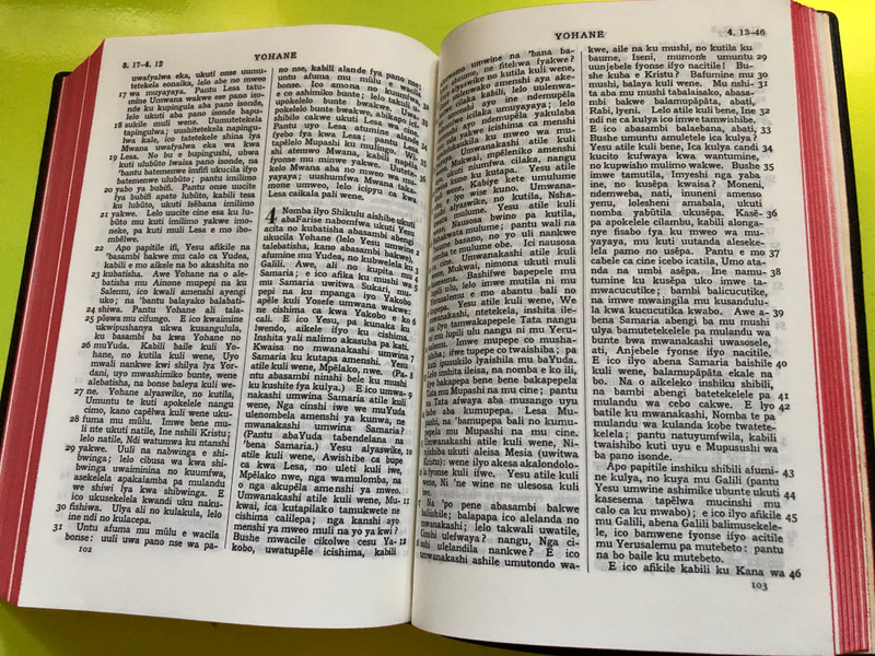 Baibele wa Mushilo – The Holy Bible in Bemba (Uwabamo Icipingo ca Kale ne Cipingo Cipya) (998209002X)