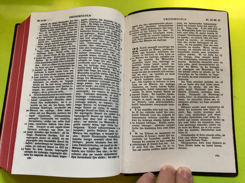 Baibele wa Mushilo – The Holy Bible in Bemba (Uwabamo Icipingo ca Kale ne Cipingo Cipya) (998209002X)