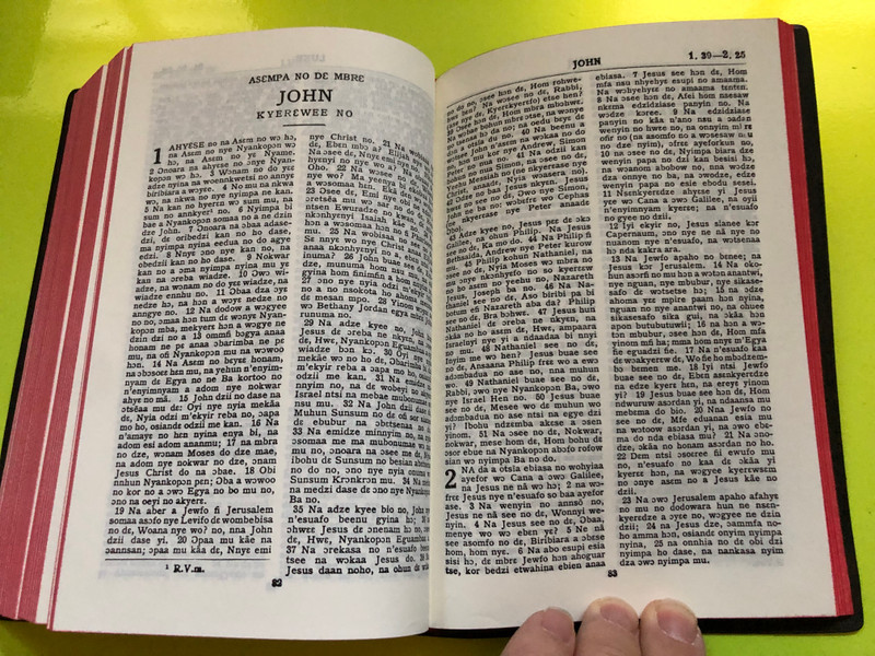 Nwoma Kronkron – The Holy Bible in Fante (Ahyɛmu Dadaw nye Fofor no) (Nwoma Kronkron)