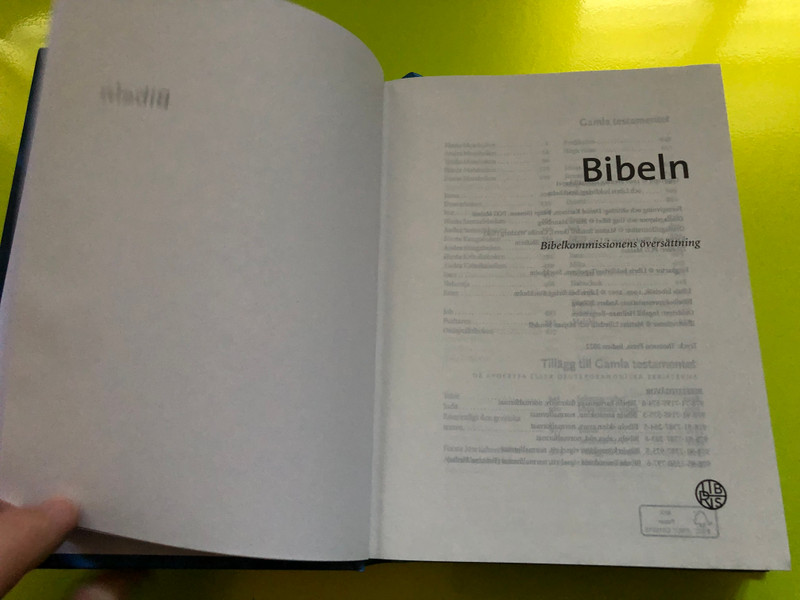 BIBELN – Bibelkommissionens översättning (BK), Libris Bokförlag 2022 Edition (9789171955746)