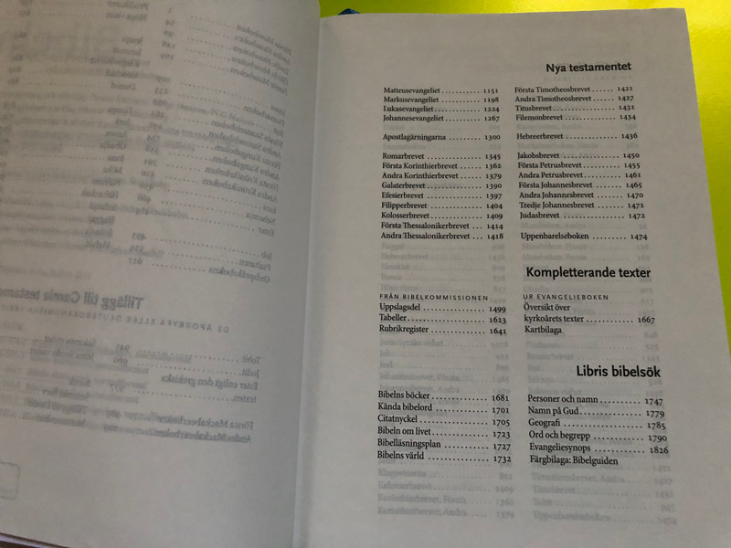 BIBELN – Bibelkommissionens översättning (BK), Libris Bokförlag 2022 Edition (9789171955746)