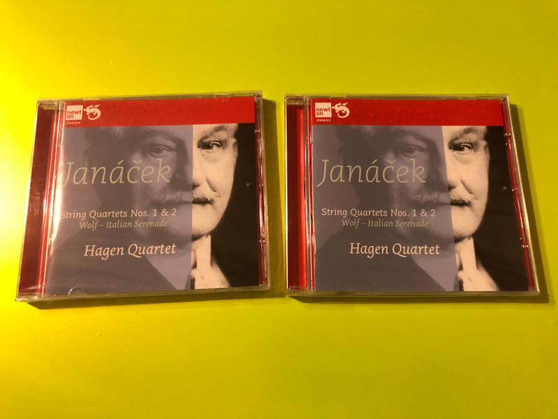 Intense Expression and Lyrical Charm: Janáček String Quartets and Wolf's Italian Serenade CD (8718247710720)