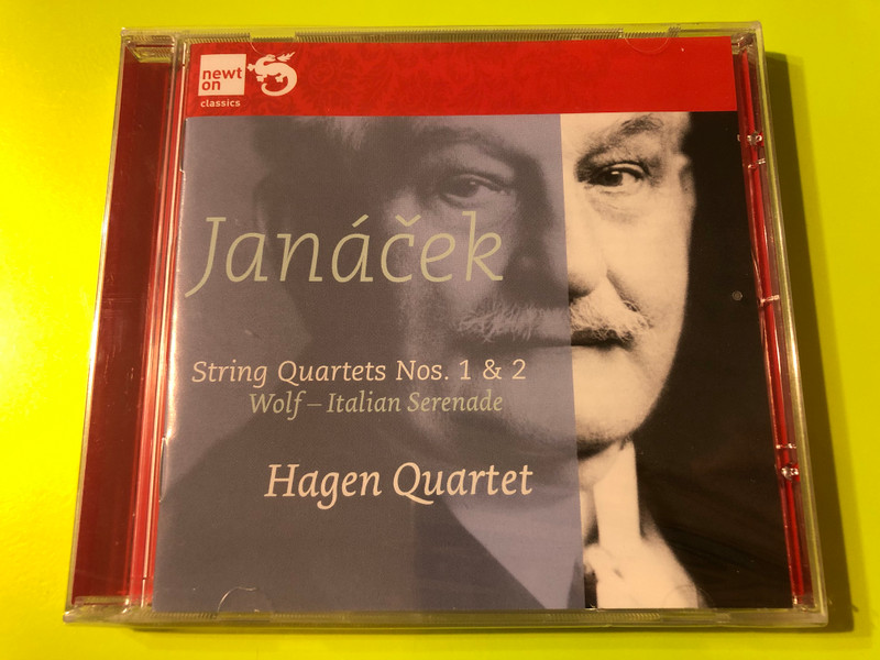 Intense Expression and Lyrical Charm: Janáček String Quartets and Wolf's Italian Serenade CD (8718247710720)