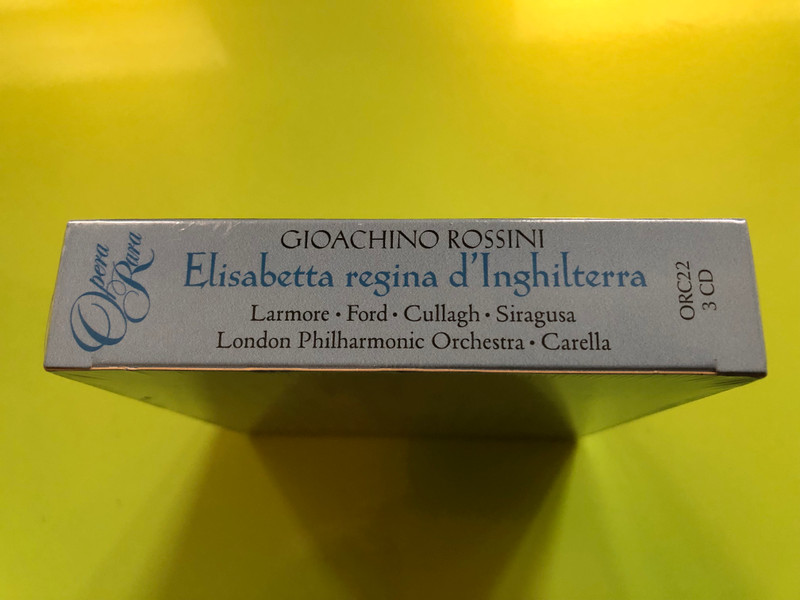 The Power and the Passion: Rossini’s Elisabetta regina d’Inghilterra (3-CD Set) (792938002224)