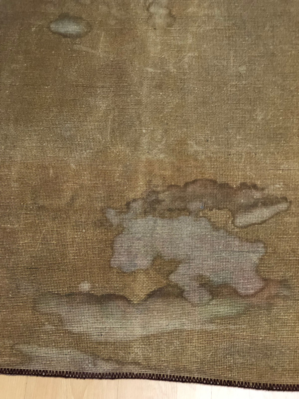 Rare 1970 Centennial Soviet Tapestry: Vladimir Lenin with Narrative Vignette Borders (VladimirLeninRug002)