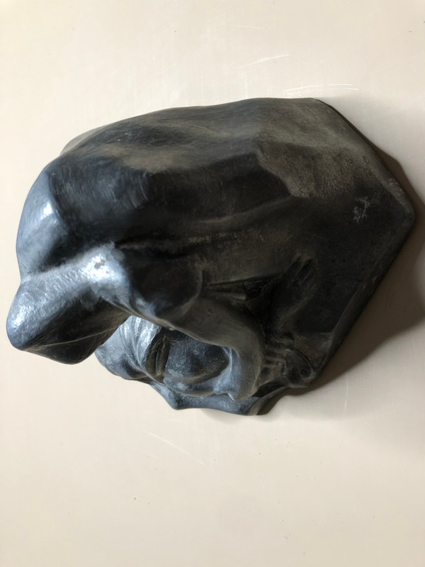 Rare Vintage 1960s Soviet Statue "The Grieving Mother" – Mamayev Kurgan Monument Replica (Volgograd) (SorrowfulMother)