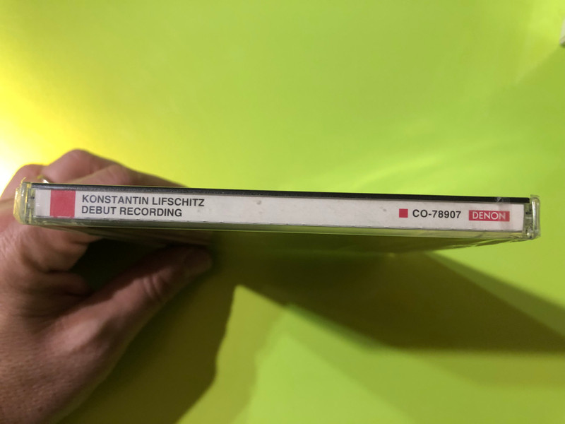 A Prodigy’s Arrival: Konstantin Lifschitz Debut Recording – Bach, Schumann, Scriabin, & Medtner (0817578907240)