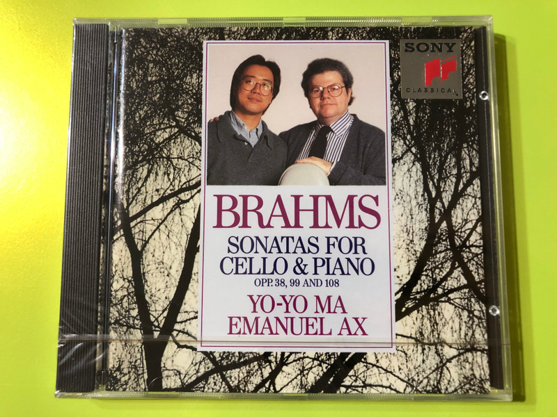 Yo-Yo Ma and Emanuel Ax: Brahms's Complete Sonatas for Cello and Piano CD (5099704819129)