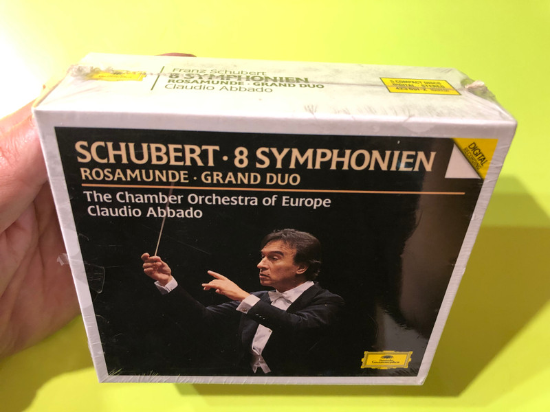 Claudio Abbado Conducts Schubert's Complete 8 Symphonies, Rosamunde, and Grand Duo (5-CD Set) (028942365124)