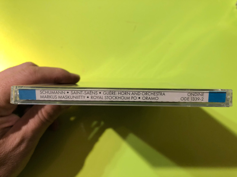Schumann, Saint-Saëns, Glière: Virtuoso Horn and Orchestra Concertos CD (0761195133927)