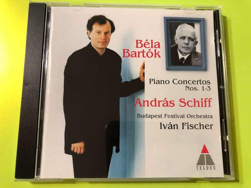 Béla Bartók: Complete Piano Concertos Nos. 1-3 with András Schiff & Iván Fischer (TELDEC CD) (706301315828)