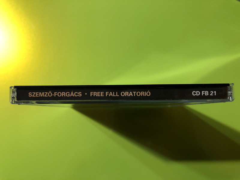 Tibor Szemző & Péter Forgács: Örvény Oratórium / Free Fall Oratorio – Rare Multimedia CD (ÖrvényOratórium)