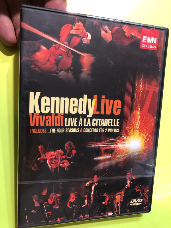 Kennedy Live Vivaldi: Live à la Citadelle - A Dazzling Classical Performance DVD (094636590899)