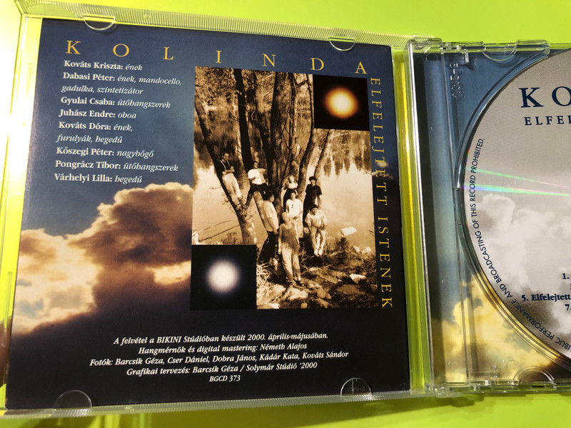 Kolinda: Elfelejtett Istenek – A Journey into Hungarian Ethno-Folk CD (5998272703734)