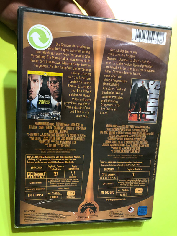 Double Blockbuster: Spurwechsel & Shaft (DVD) (4010884527278)