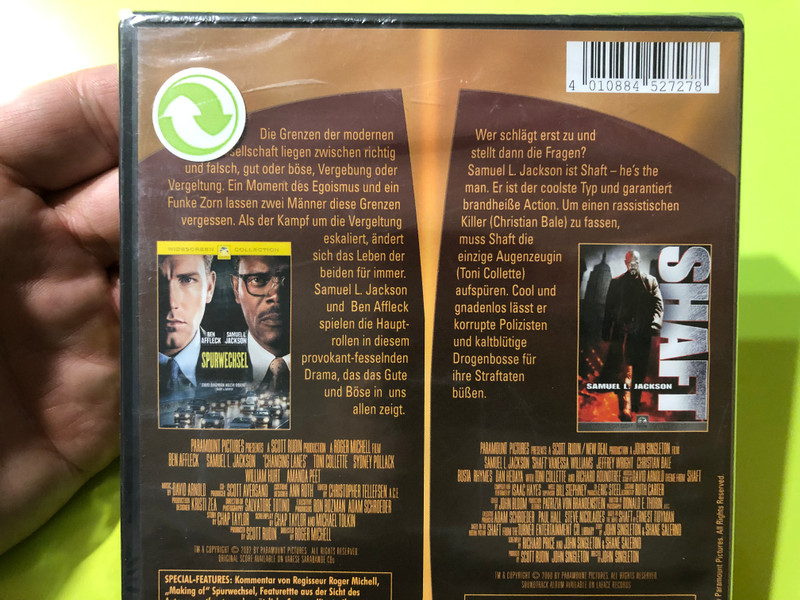 Double Blockbuster: Spurwechsel & Shaft (DVD) (4010884527278)