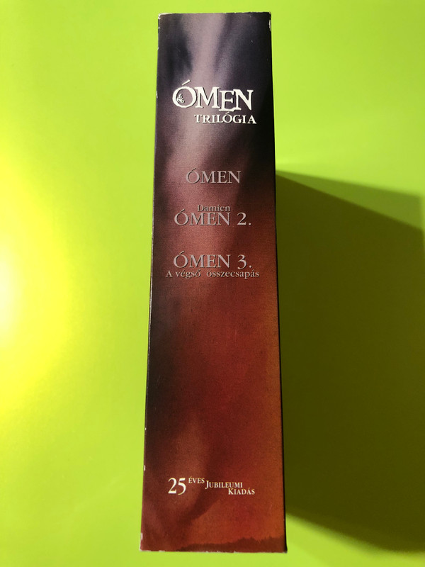 The Omen Trilogy: 25th Anniversary Jubilee Edition 3 DVD Set (5996255706598)