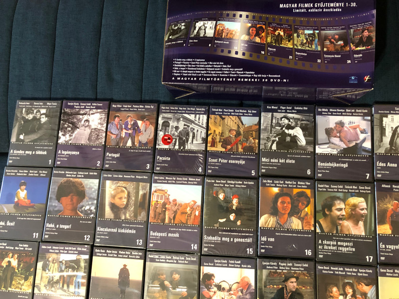 Hungarian Cinema Masterpieces: Limited Edition 30-DVD Collection (1950s-1980s) (5999546333121)