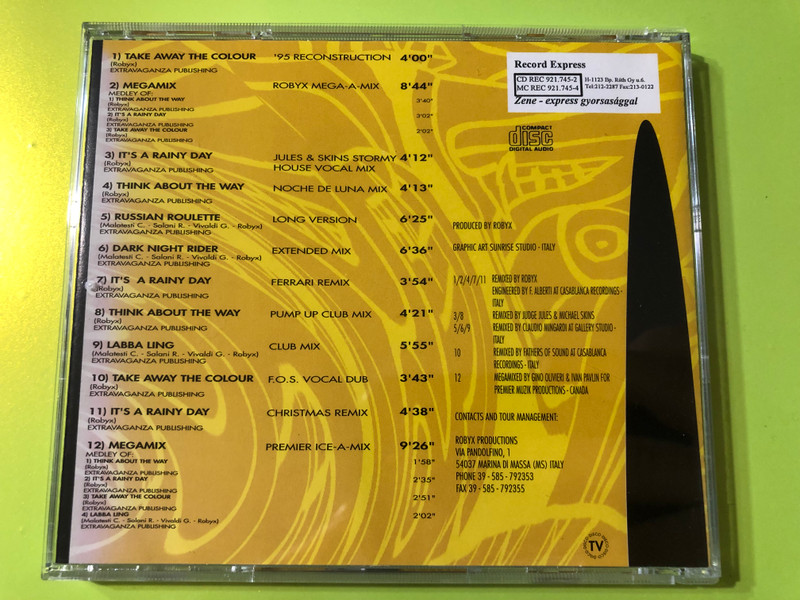 High-Energy Beats: Ice MC - Ice 'n' Green (The Remix Album) CD (REC 921.745-2)