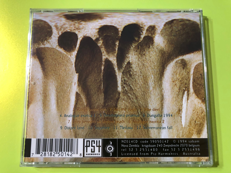 Zen Paradox: From the Shore of a Distant Land – Immersive Ambient Electronic CD (728182501428.)