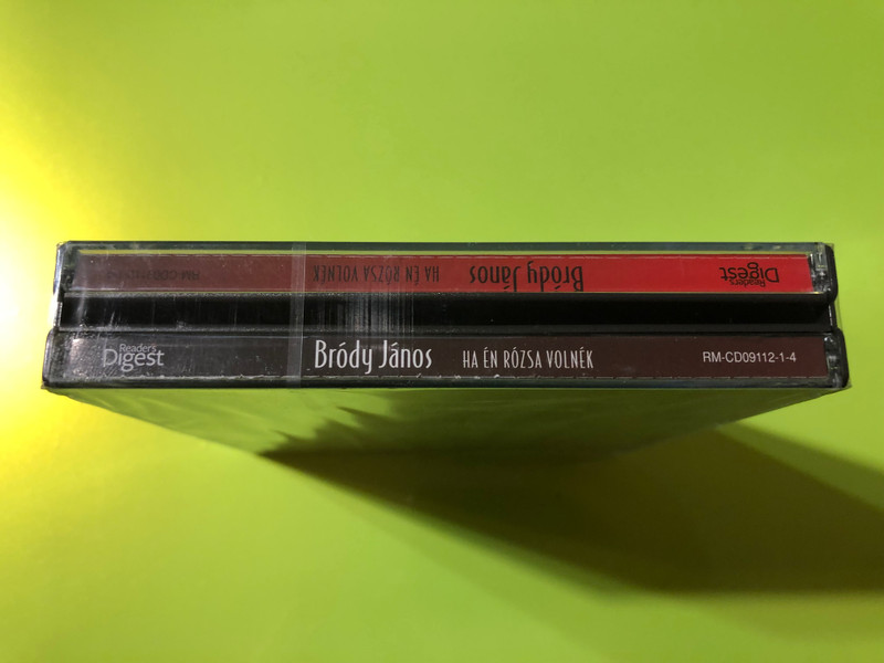 Iconic Folk-Rock: János Bródy – Ha Én Rózsa Volnék (4-CD Collection) (RM-CD09112-1-4)