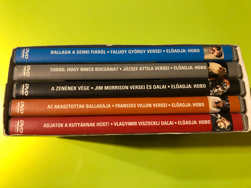 Poetic Rebellion: HOBO – Kötéltánc (5-DVD Box Set) (5999883156001)