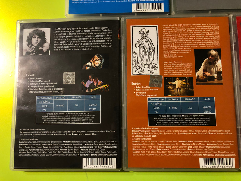 Poetic Rebellion: HOBO – Kötéltánc (5-DVD Box Set) (5999883156001)