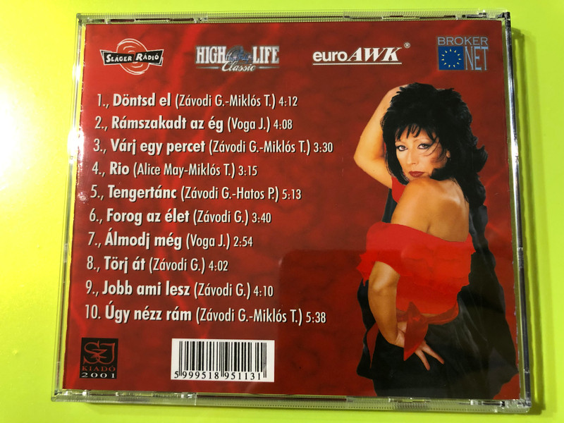 Hungarian Pop Excellence: Judith Szűcs – Szenvedély CD (5999518951131)