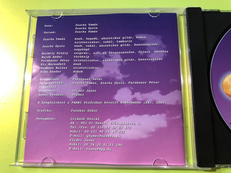 Poetic Tales: Ghymes – Éghymese CD (5998175172750)