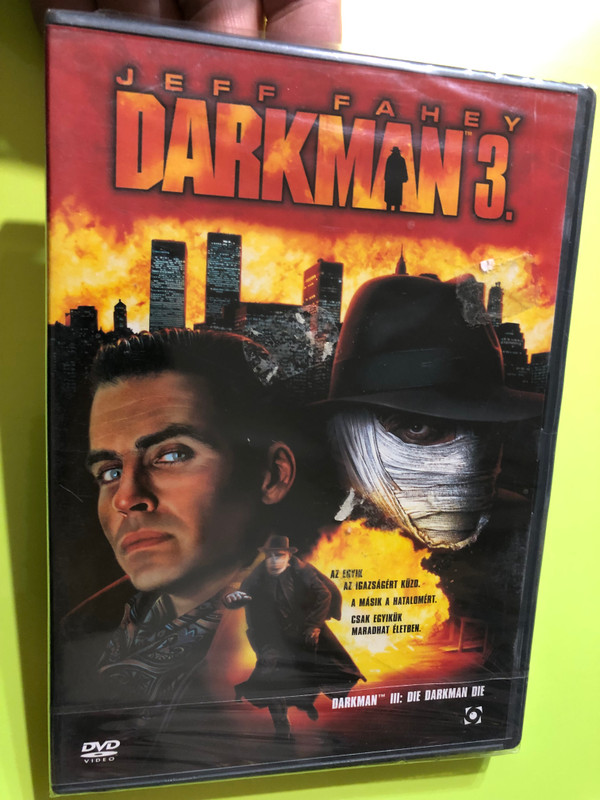 Darkman 3: Die Darkman Die – The Ultimate Battle for Survival DVD (5999544256040)